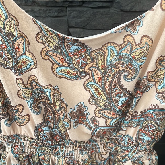 Paisley Tiered Dex Dress - Picture 6 of 9